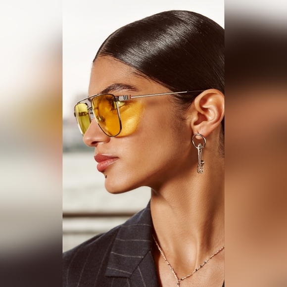 New - 💯Original BE 3141 100585 Unisex Navigator Sunglasses Silver 61mm - Picture 1 of 12